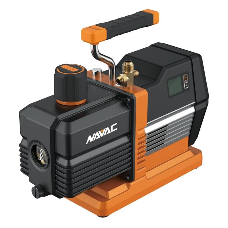 NAVAC NRP8Di smart HVAC vacuum pump with digital display for high-speed evacuation — top-rated 8 CFM pump in 2025